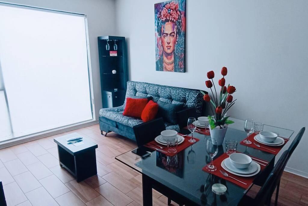 Secure, Central And Quiet Apartment Work Or Travel Ciudad de México Exterior foto
