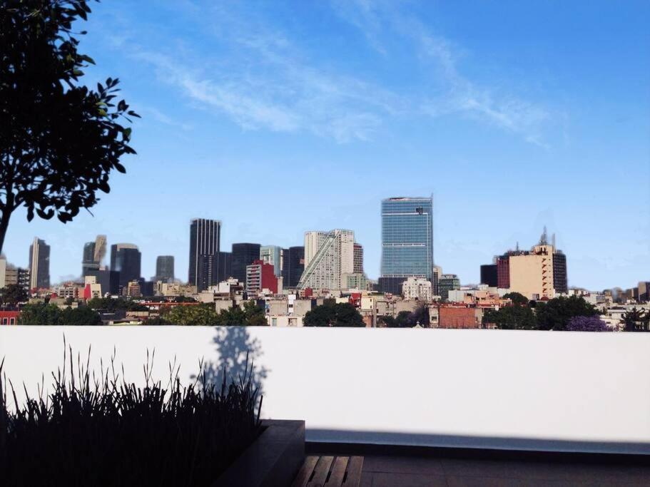 Secure, Central And Quiet Apartment Work Or Travel Ciudad de México Exterior foto