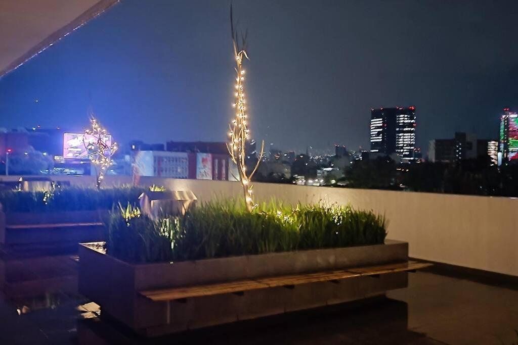 Secure, Central And Quiet Apartment Work Or Travel Ciudad de México Exterior foto